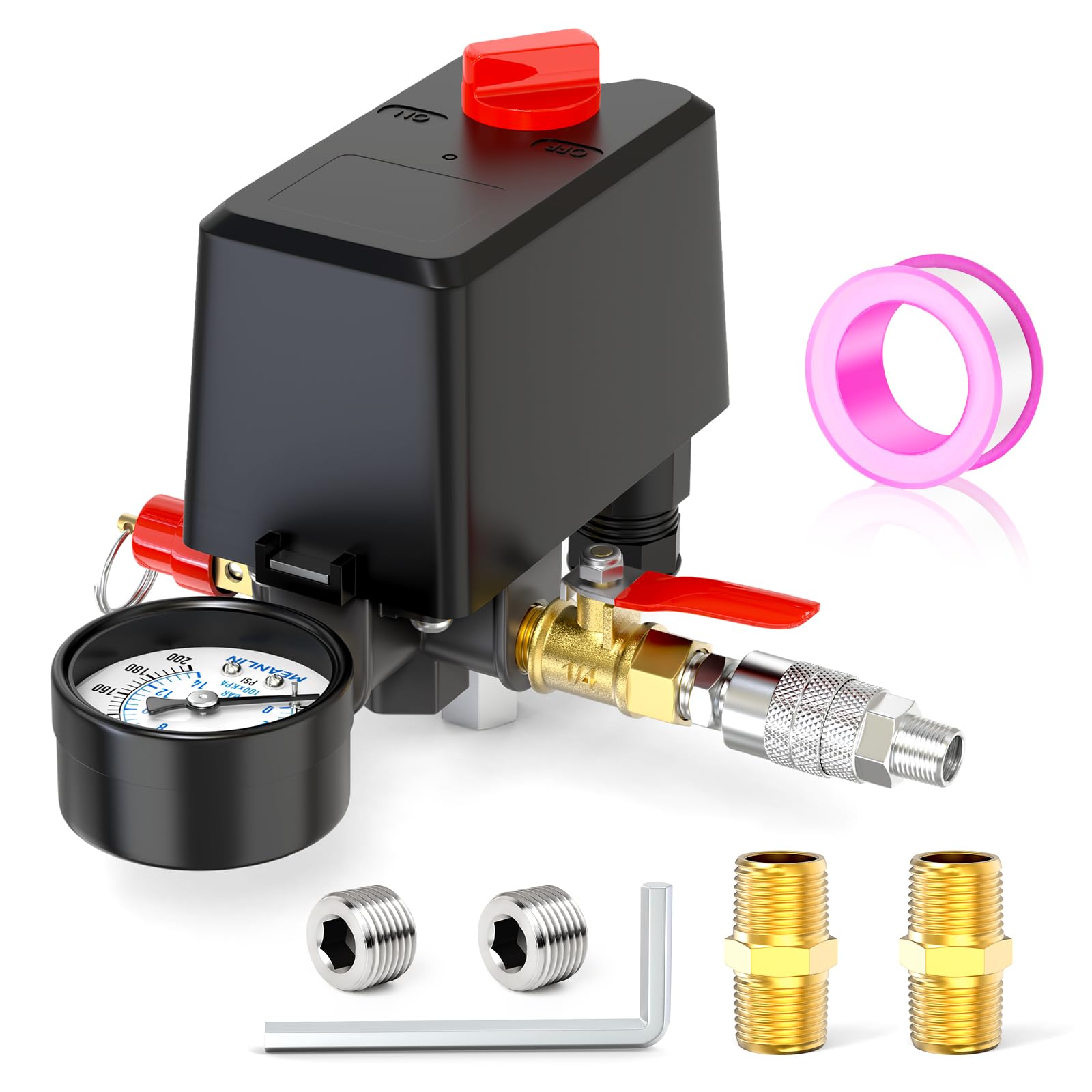 Pressostat compresseur d'air pour réparer une fuite ou une panne de pression