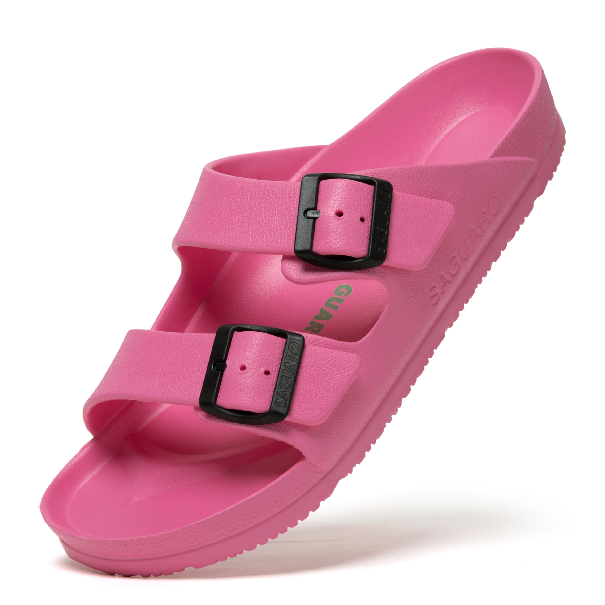 SAGUARO Hausschuhe Herren Damen Leicht Elastisch Pantoletten Klassisch Badschuhe Unisex Erwachsener Sandalen 36-48 EU