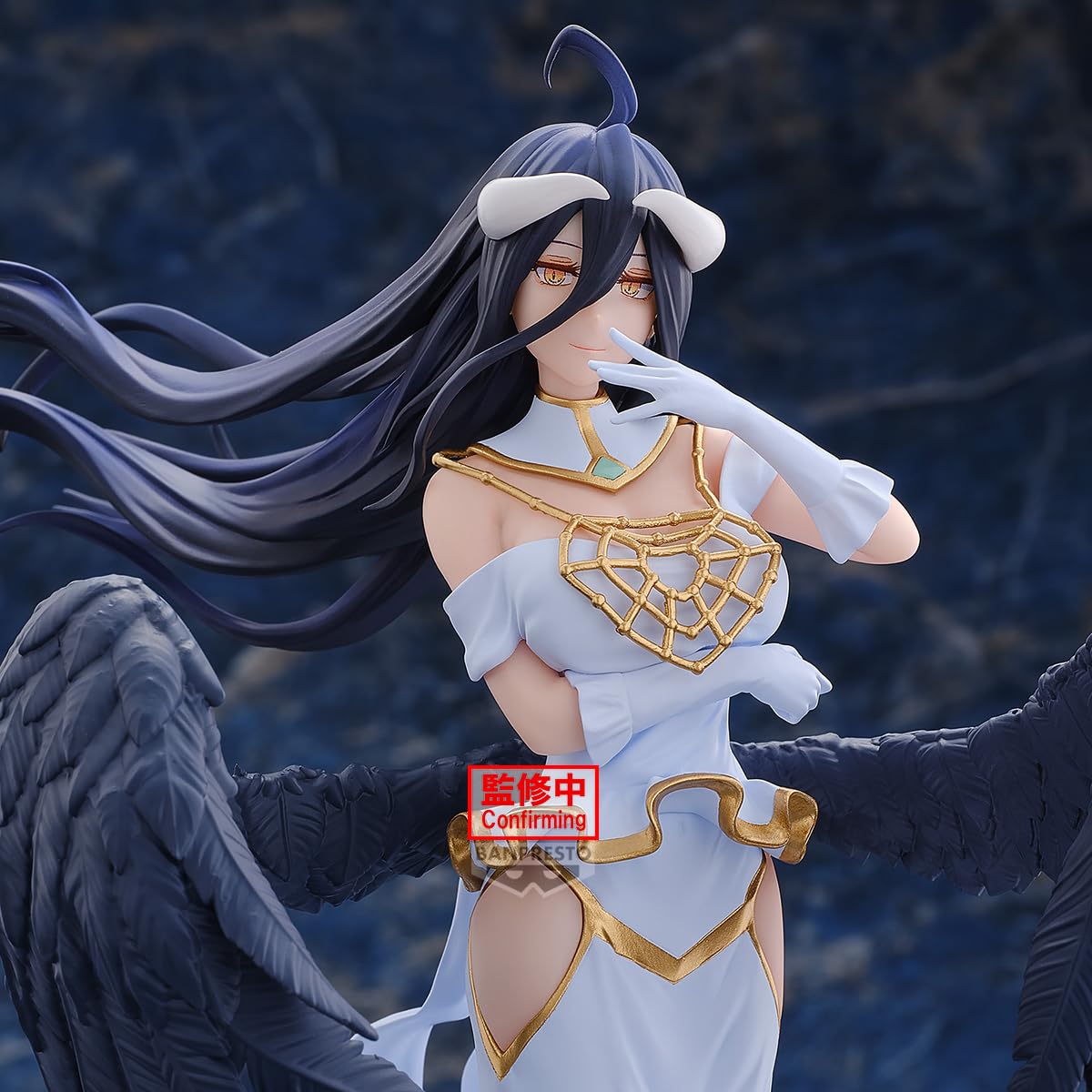 Banpresto Figurine d'action Albedo Overlord, 20 cm, BP28799P Multicolore, Figurine à Collectionner, idéale pour Les Fans d'Anime