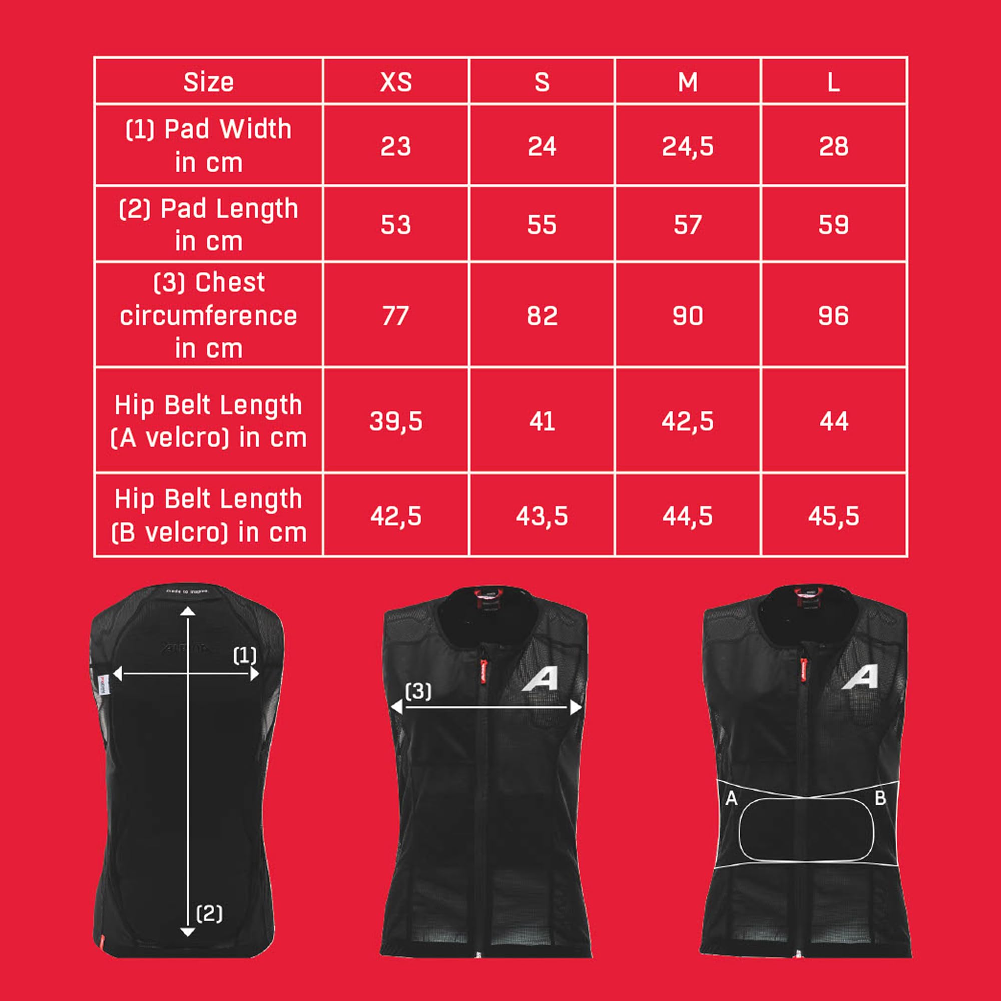 ALPINA PROSHIELD WOMEN VEST - Flexibler, Atmungsaktiver & Individuell Einstellbarer Rückenprotektor Für Damen