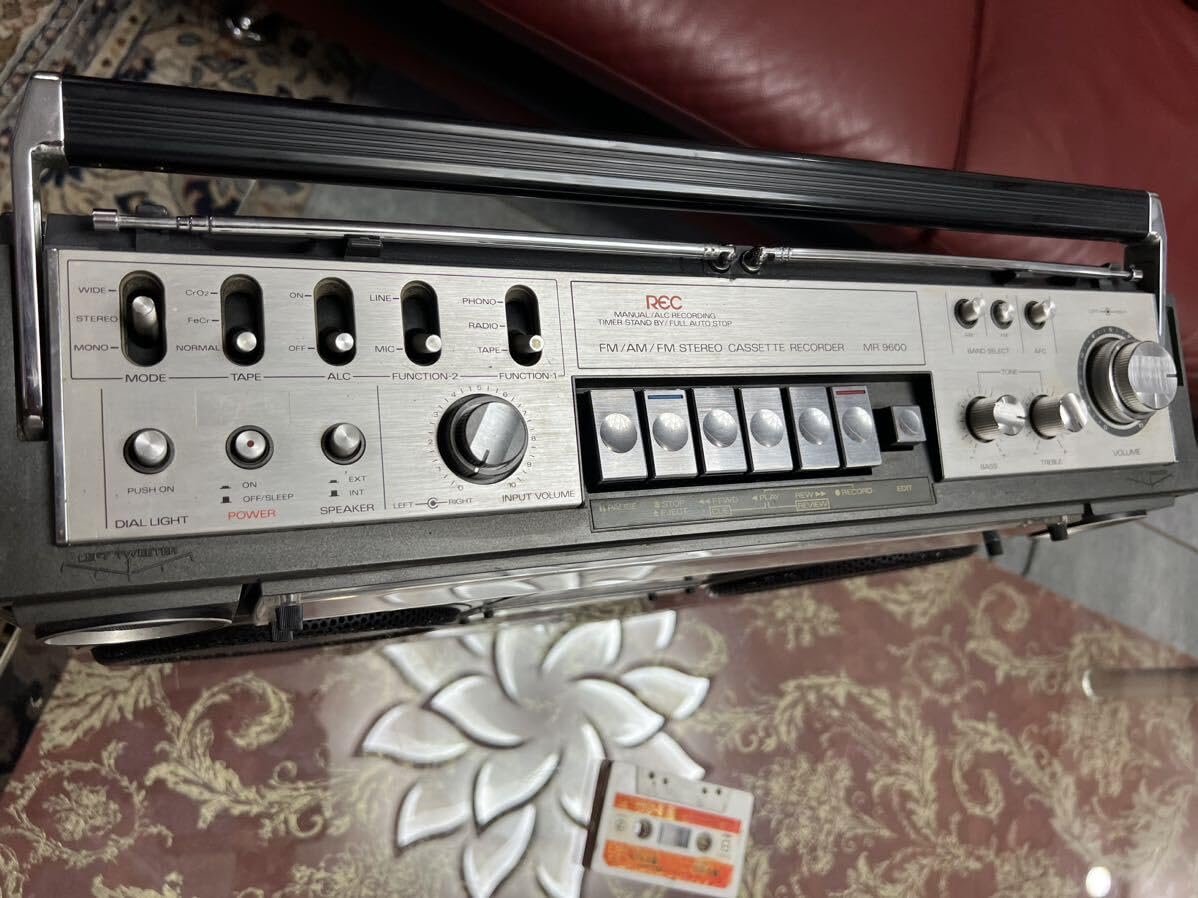 Amazon.co.jp: Sanyo サンヨー MR-9600 ラジカセ レトロ メンテナンス 