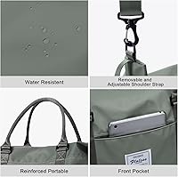 Vista 7 de Bolsa de viaje 2, D2-verde oscuro, Bolsa de viaje