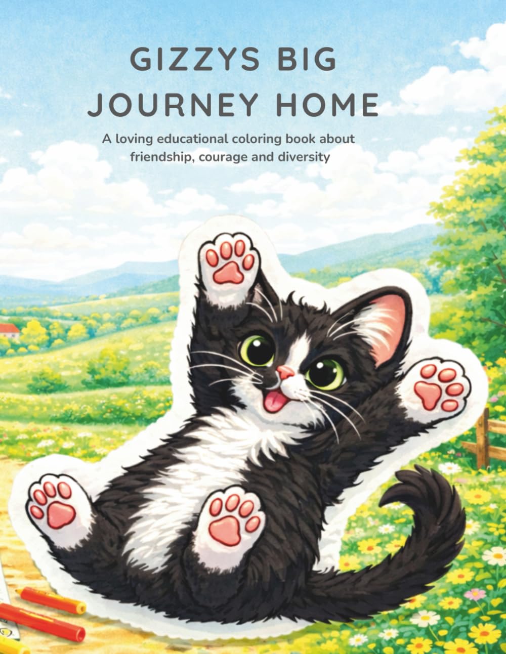 Gizzys Journey Home: A loving learning book about friendship, courage, and diversity (Gizzy - UK Edition)