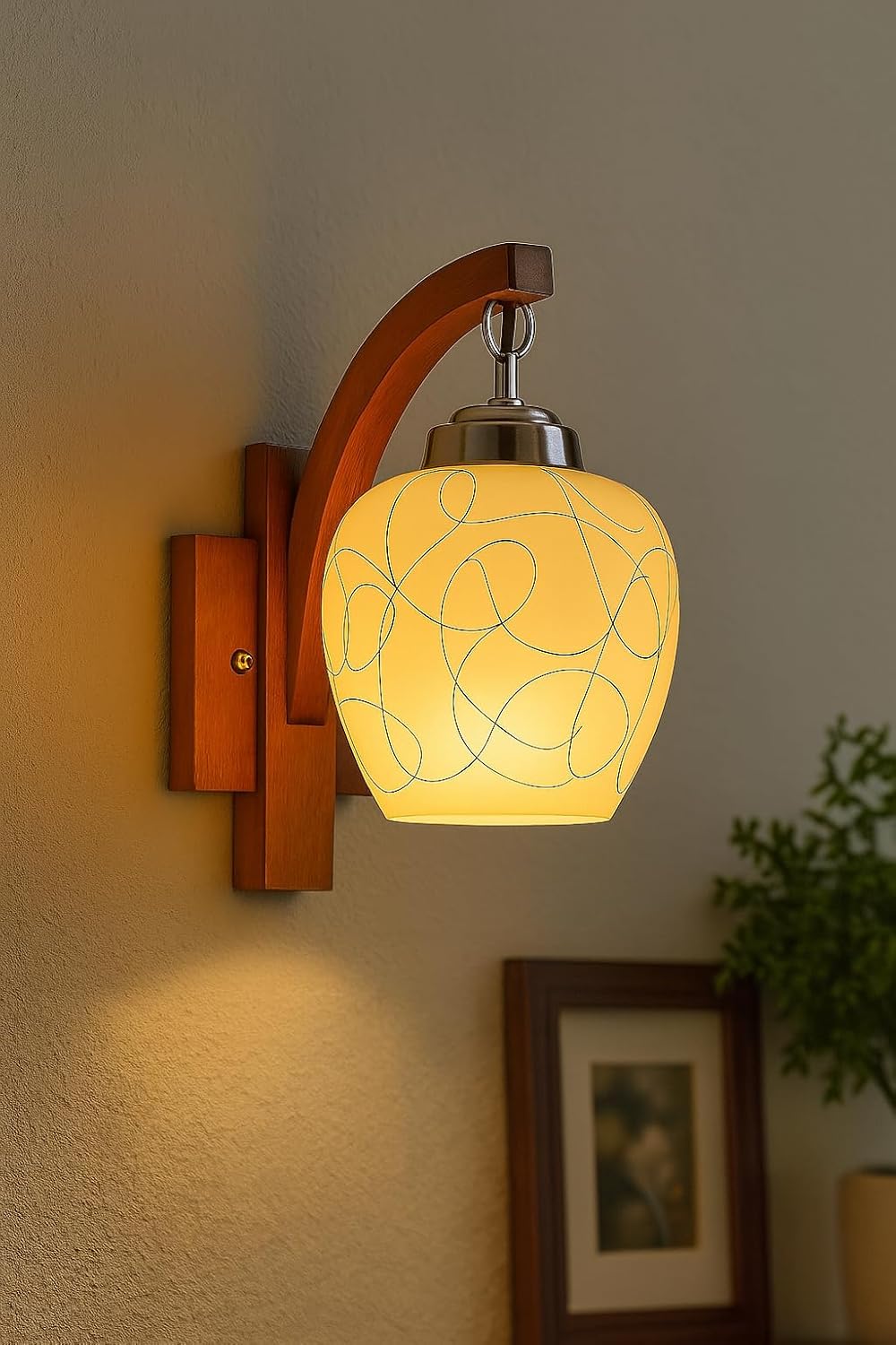 Mahganya Industries Designer Wall Lamp