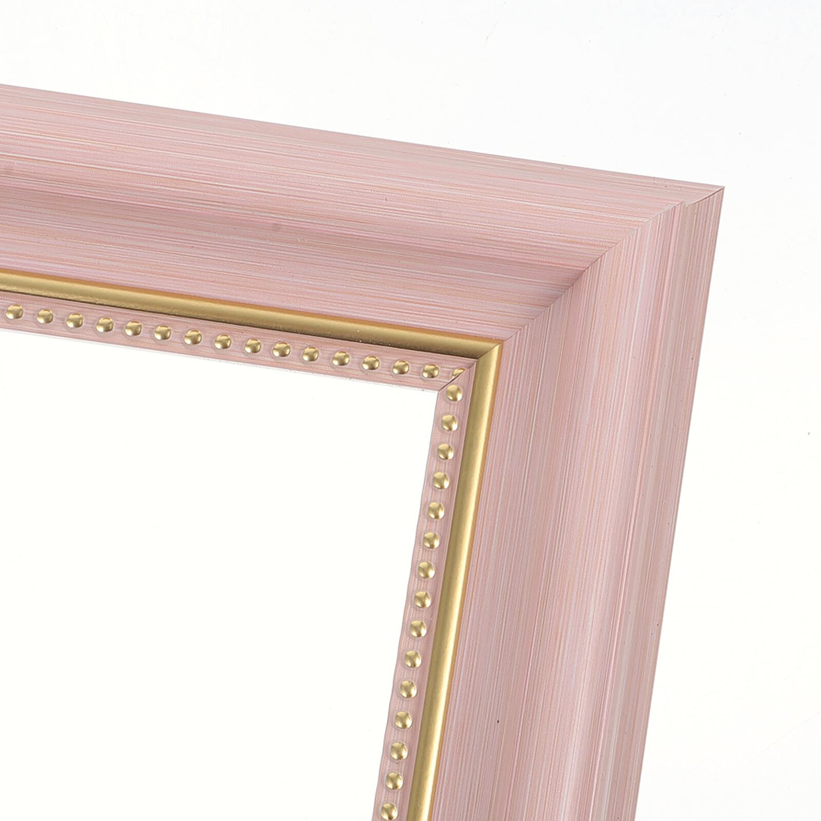 Cadre D'album Disque en Bois pour Peinture à L'huile, Bord Poli et Lisse, Assemblage Facile, Design Simple Naturel pour Décoration Murale D'garçon et Filles DIY