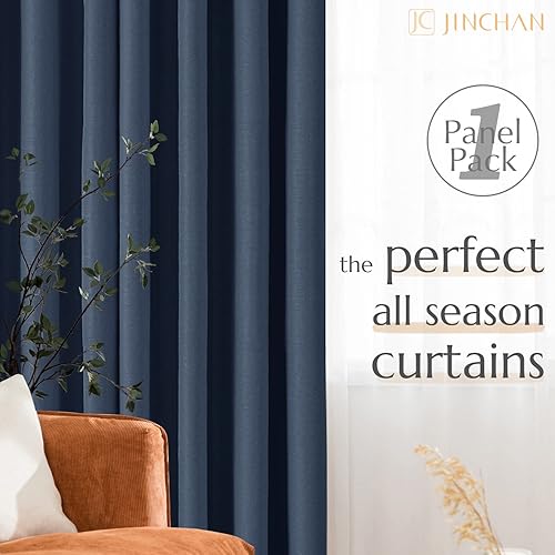 Miniatura 7 de Paneles de cortina oscurecedora con forro térmico (se vende individualmente)