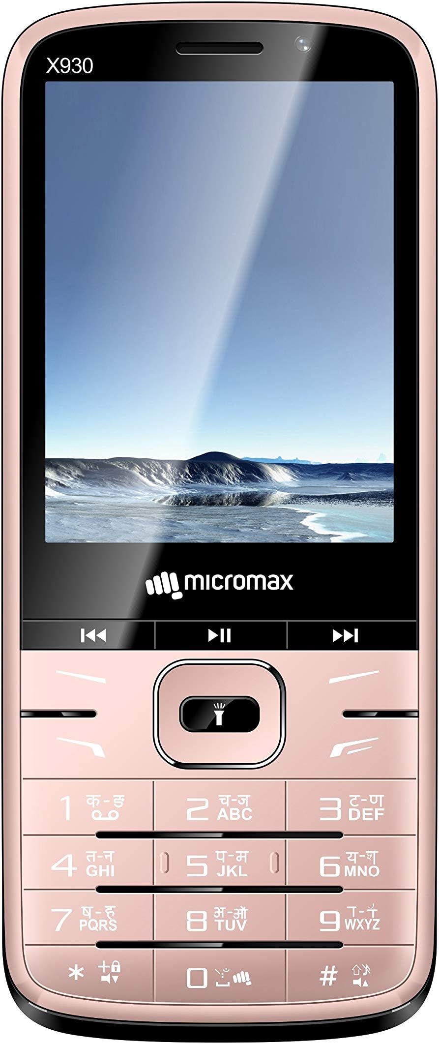 Micromax X930 with 3000 mAh Battery (champagne)