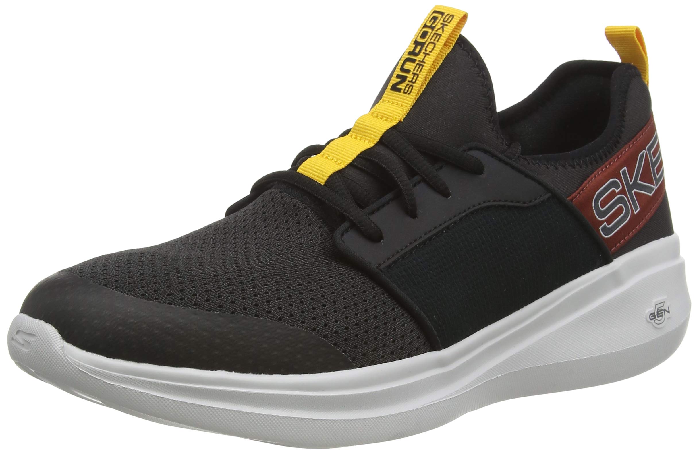 Skechers mens GO RUN FAST - STEADFAST BLACK/MULTI Running Shoes - 9 UK (55109-BKMT) (B07TSQ97HX) Amazon Price History, Amazon Price Tracker