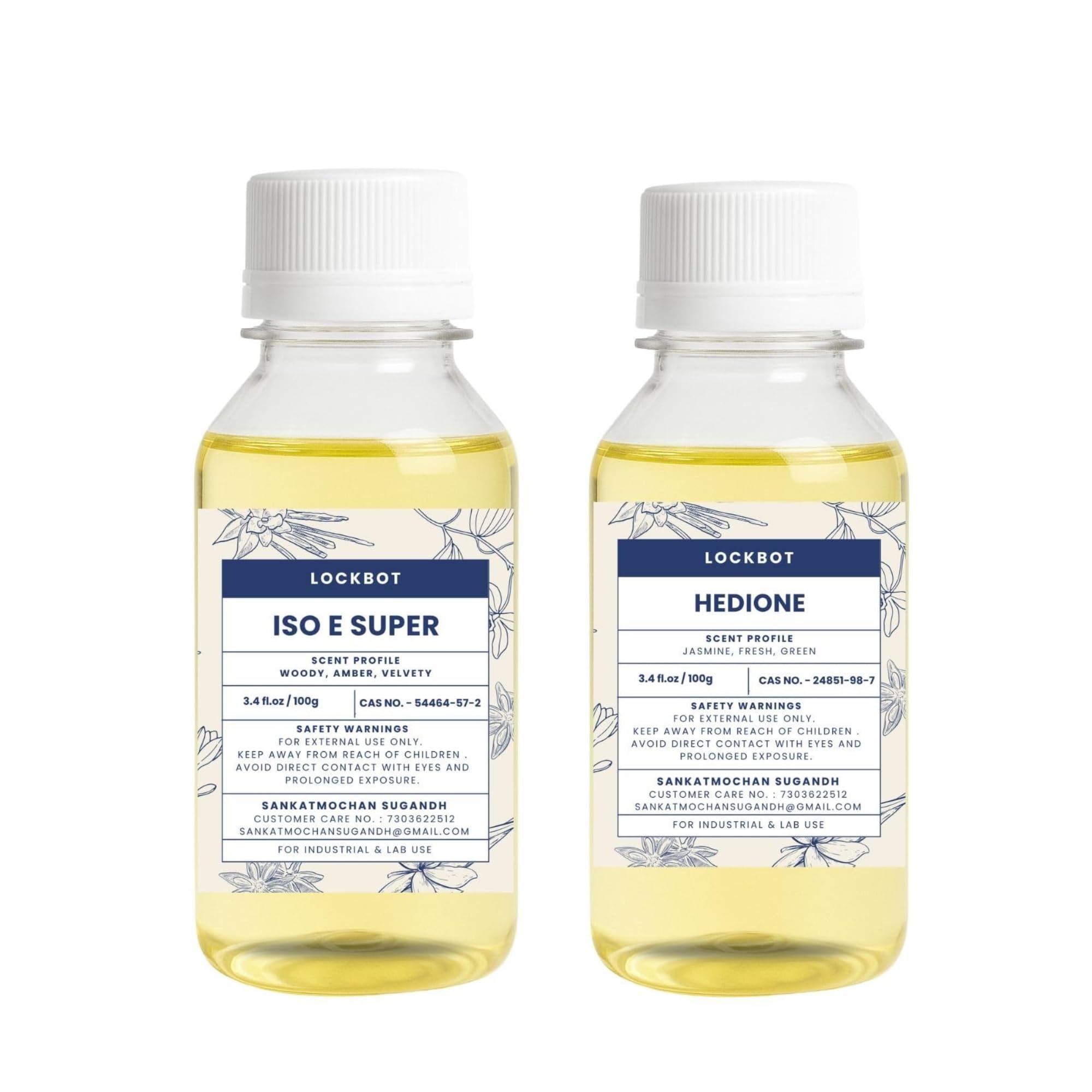 ISO E Super 100ml & Hedione 100ml Combo | Perfume Fixative Diffusive Fragrance Booster for Long Lasting Scent | DIY Perfume Making Essential Oil Blending Base-picture-38