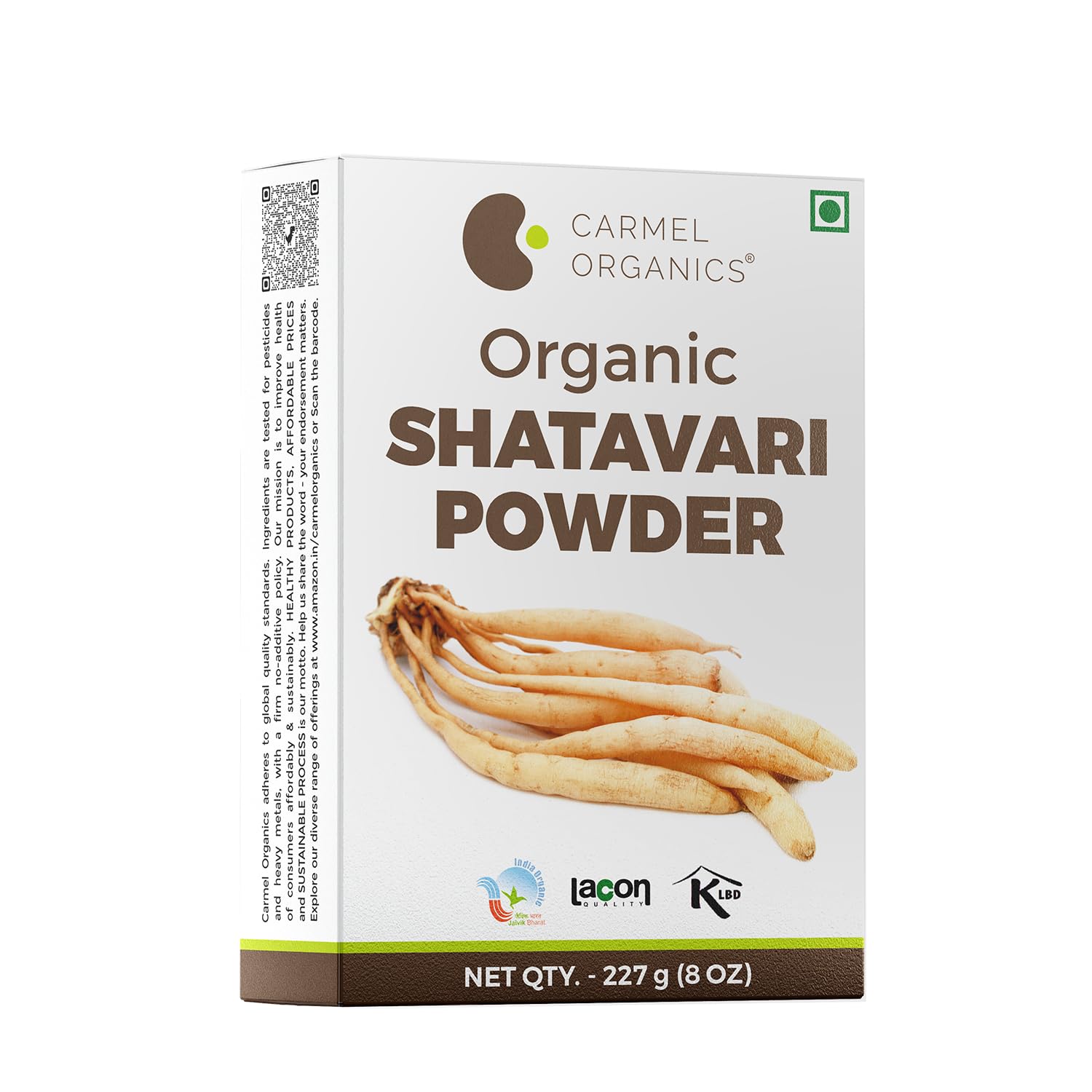 CARMEL ORGANICS Organic Shatavari Root Powder – 227g | Herbal Supplement for Women | Jaivik Bharat Certified | No Added Preservatives, Non GMO | Satavari Kizhangu Podi/Chittamoothi Podi-image-26