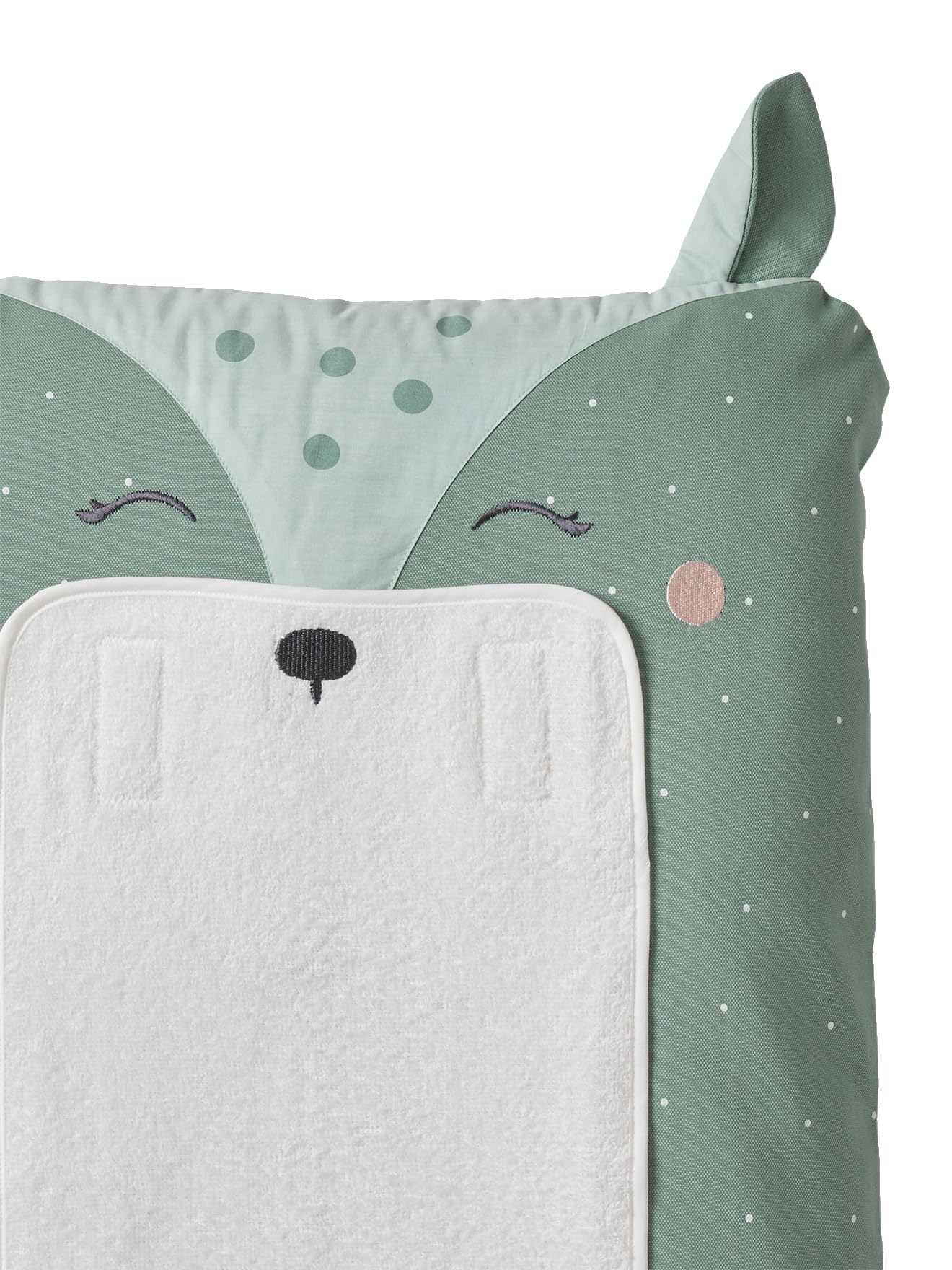 Housse De Matelas à Langer VERTBAUDET Imprimé Biche - 72x49 Cm - Tapis Éponge Doublé PVC