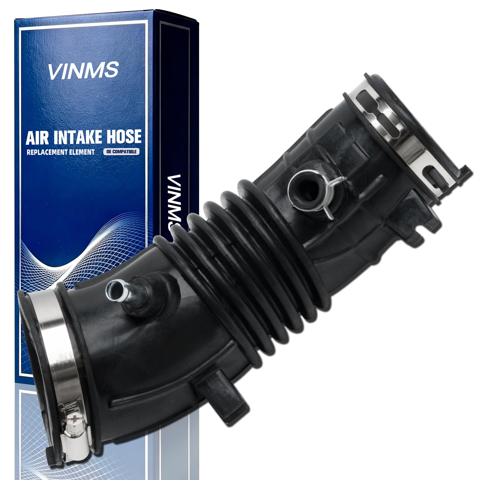 17228-RZA-A00 Air Intake Hose Tube With Clamps for 2007 2008 2009 Honda CR-V 2.4L L4 696-140