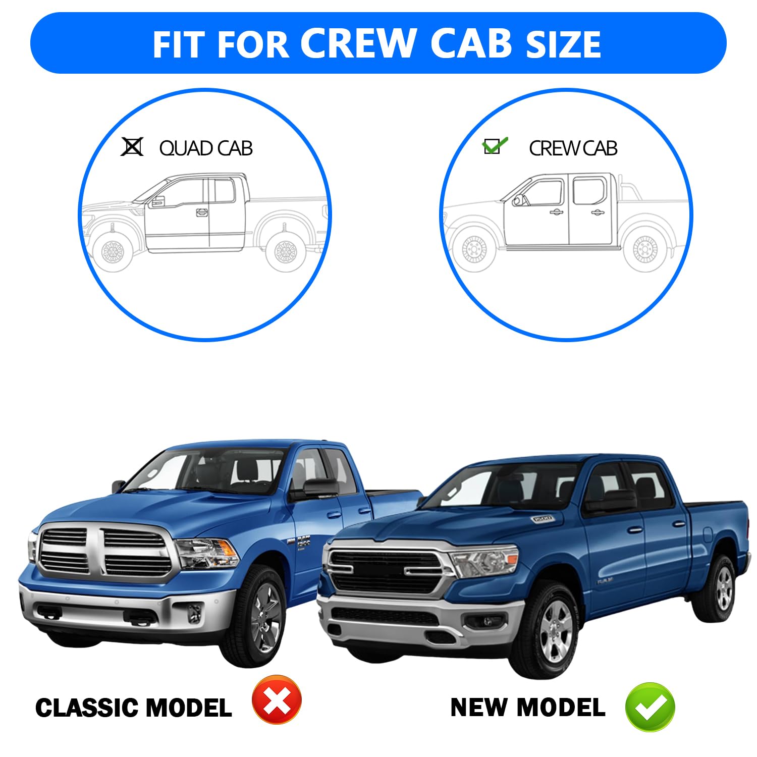 Aufbewahrungstasche unter dem Sitz, passend für Dodge Ram 1500 2019–2021, 2022, 2023, 2024, Untersitz-Aufbewahrungsbox, Werkzeug-Organizer, LKW, Crew Cab(schwarz)