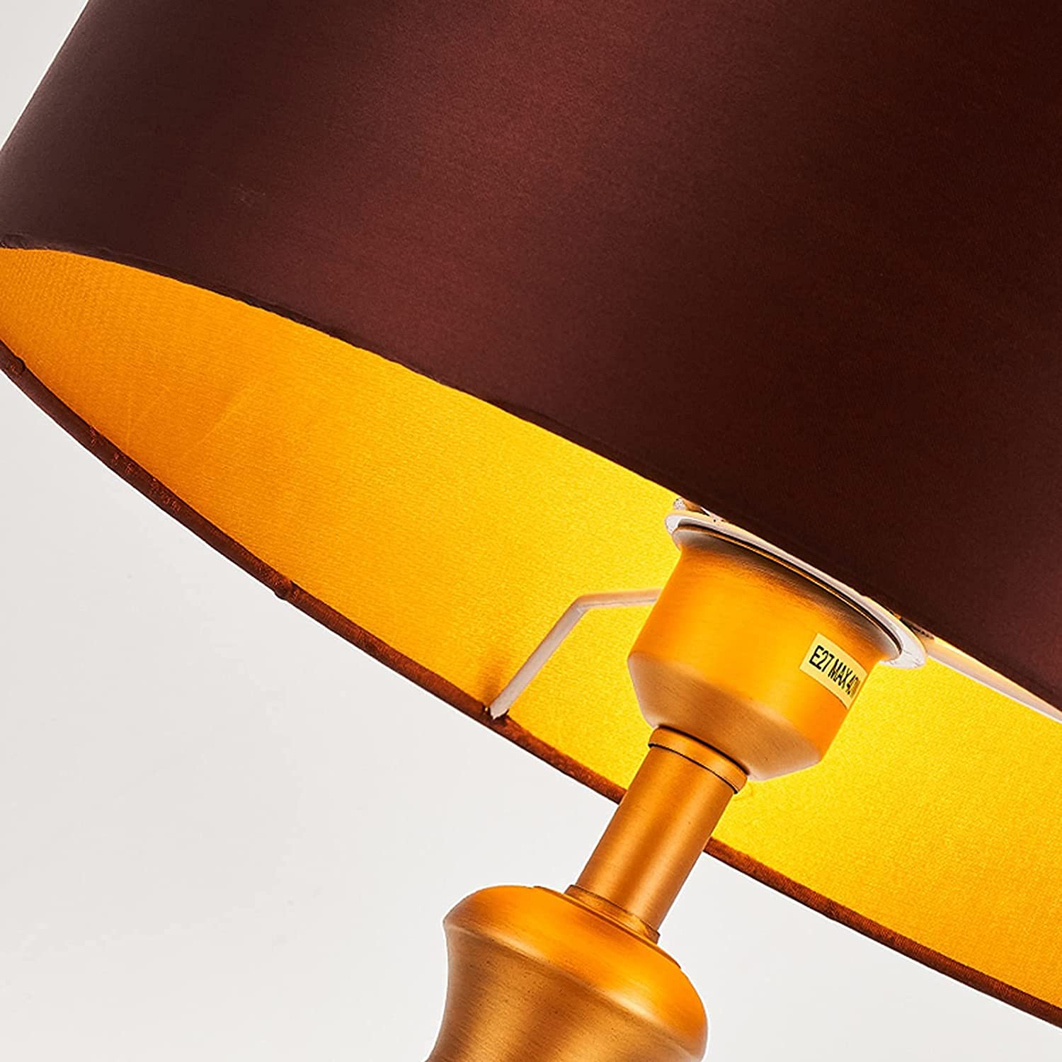 TTDGYYXW Lampade per Soggiorno Lampada da Comodino per Camera da Letto Artistica Creativa Lampada da Tavolo Smaltata con Decorazione per Villa di Lusso (col