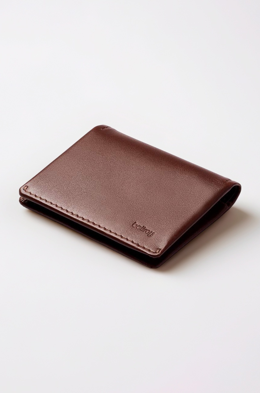 Bellroy Leather Slim Sleeve Wallet - Cocoa Java
