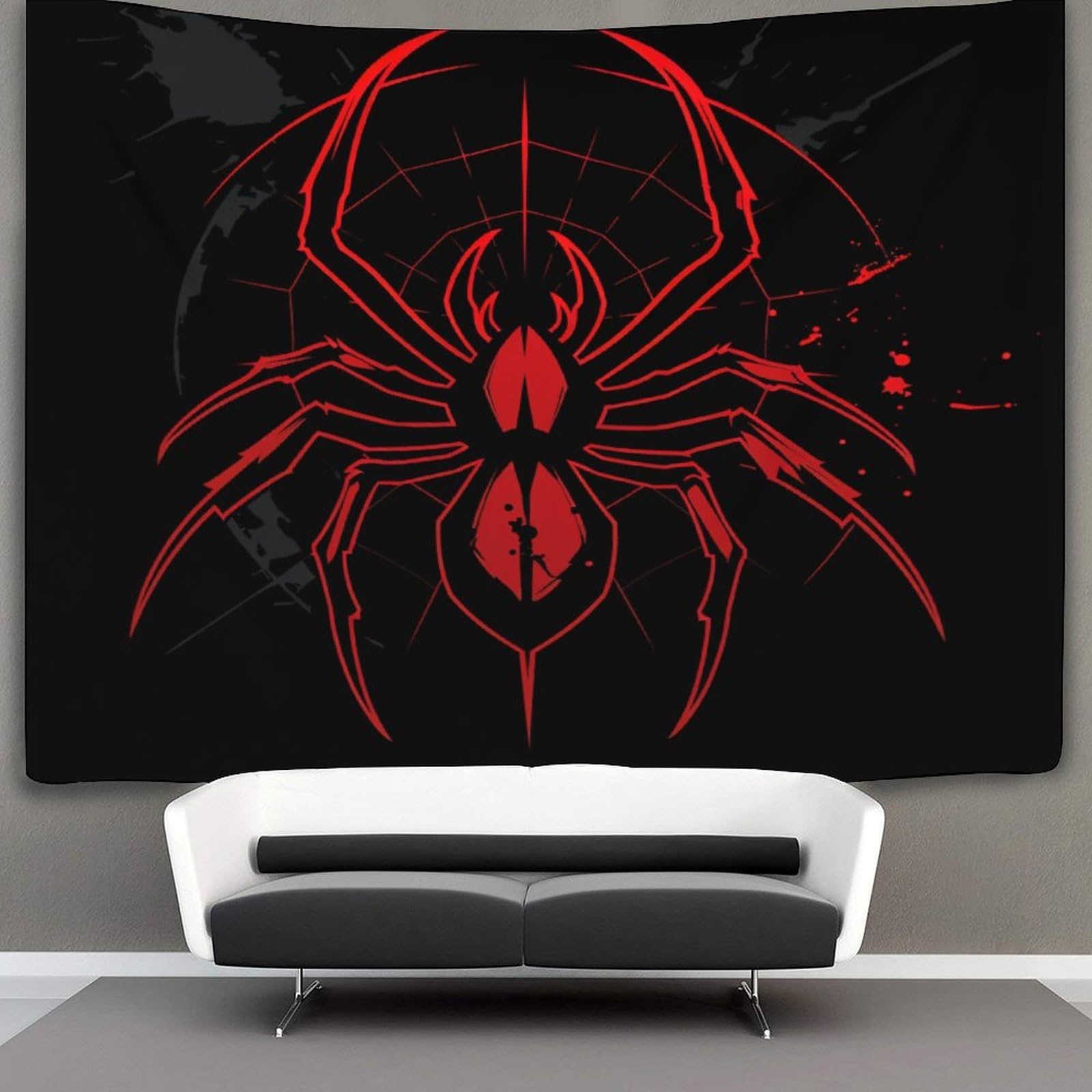 kaiyun Spider Tapestry Wall Tapestry Spider Web Tapestries Tapestry Wall Hanging Bedroom Home Decor 70cmx100cm