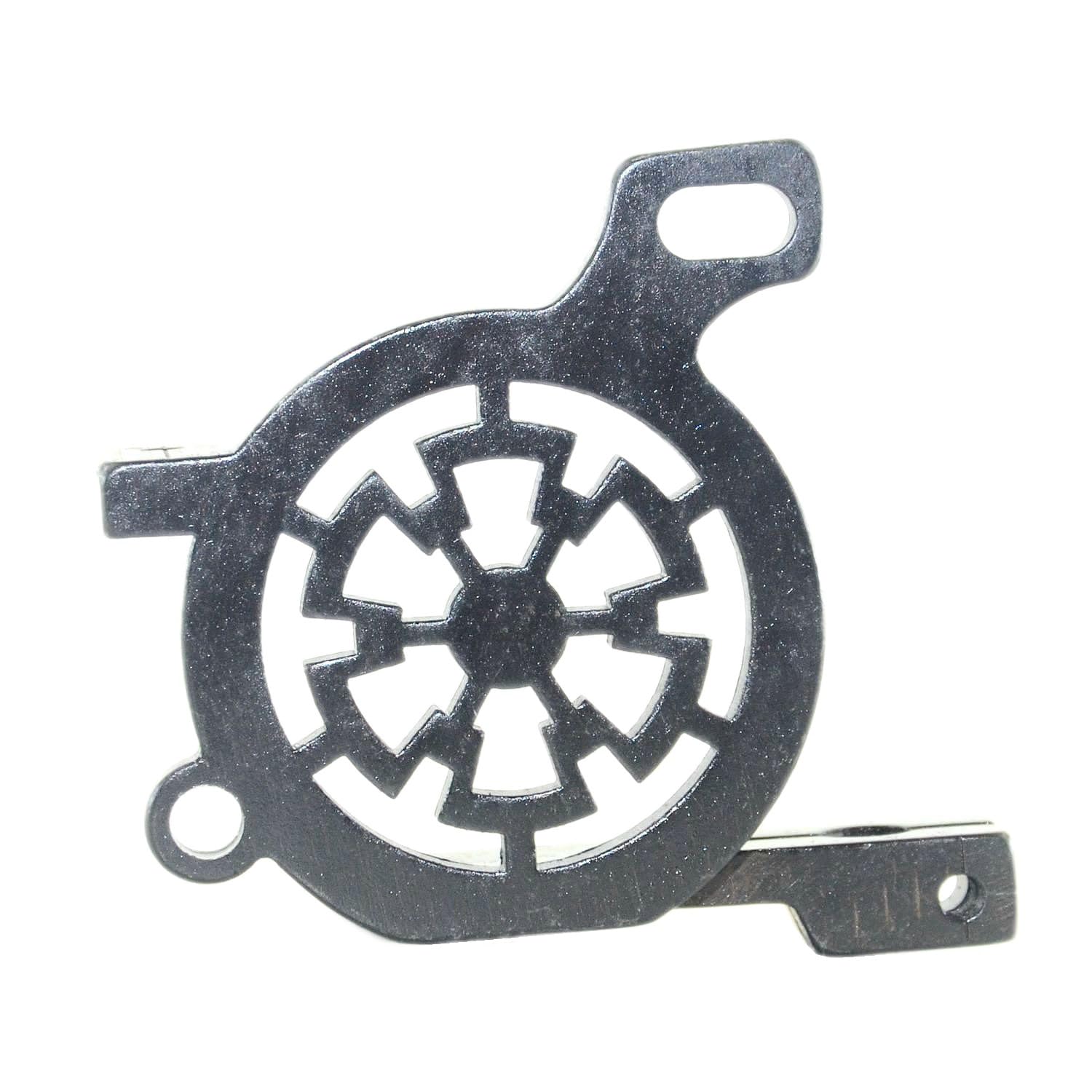 1PC IRON OXIDE BLACK TATTOO MACHINE FRAME PARTS US 8-32 THREAD FOR 1.25INCH COIL FIB-13