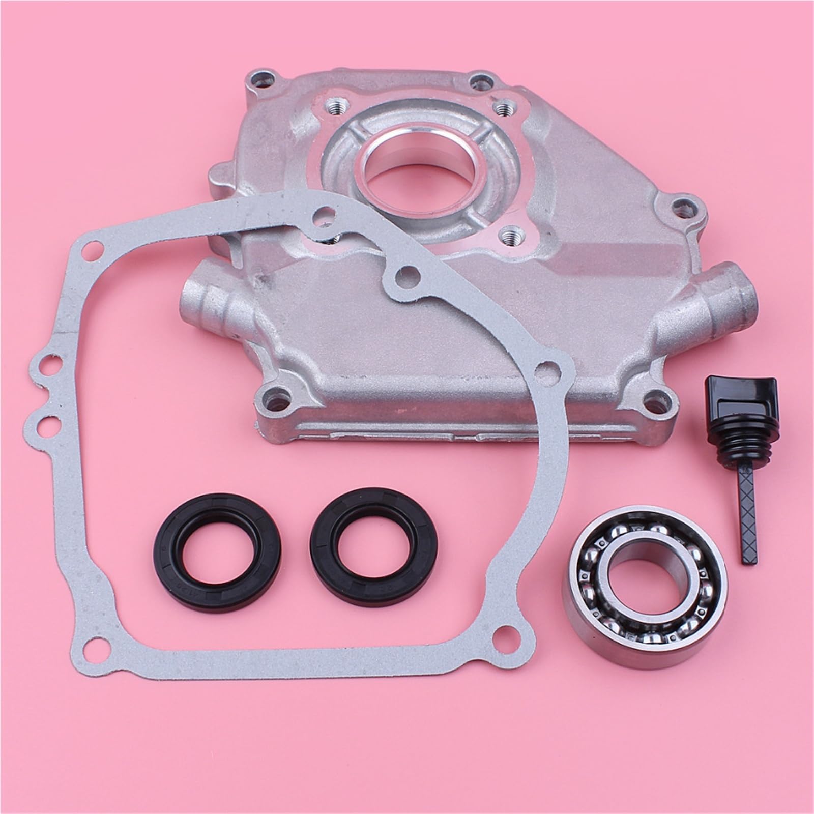 Junta protectora de cárter for GX160 GX200 GX 160 200 5.5HP 6.5HP, cojinete de manivela, varilla de nivel de sello de aceite, pieza de motor de cortacésped