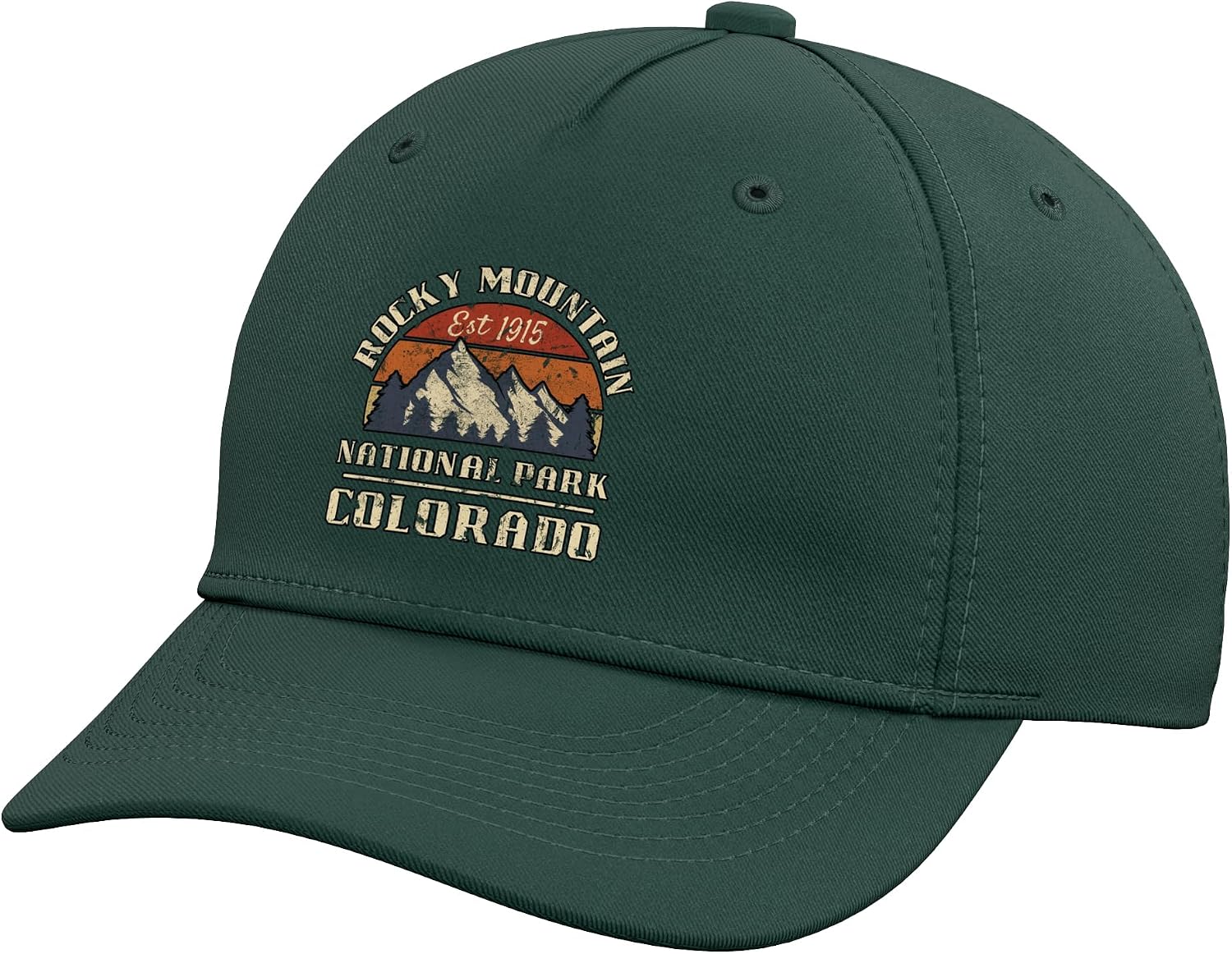Rocky Mountain National Park Adjustable Baseball Hat