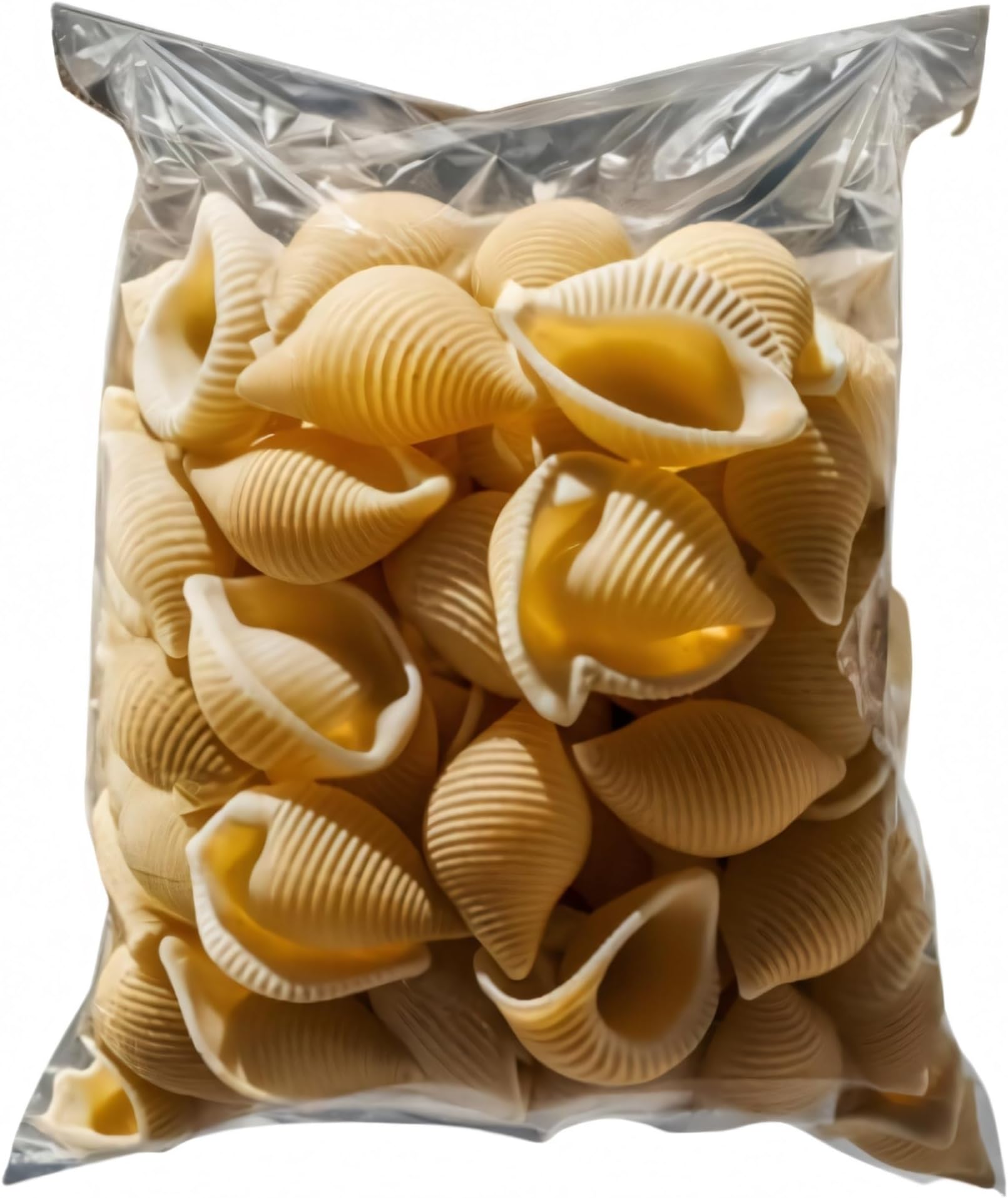 Jellybean Foods Jumbo Stuffing Shells Pasta - Large Pasta Shells for Stuffing - Coquille Pasta Shells - Jumbo Shells for Baking - Easy-Stuff Shells for Creative Meals (1lb)