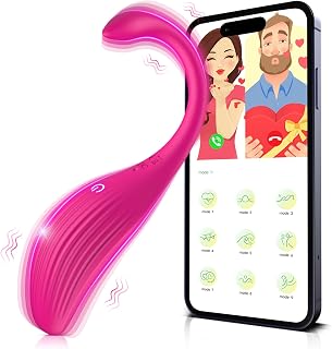 Adult Sex Toys for Women App Remote Control Vibrator - Rechargerable Couple Vibrator Wireless Long Distance Wearable G Spot Vibrator with 9 Vibration Modes, Adult Sex Toy & Games Female Sex Toys