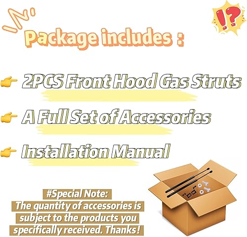 Miniatura 4 de Puntales de soporte de elevación para Nissan Pathfinder R53 2021 2022 2022 2023 2024 Modificar capó del motor Amortiguador de amortiguador de choque
