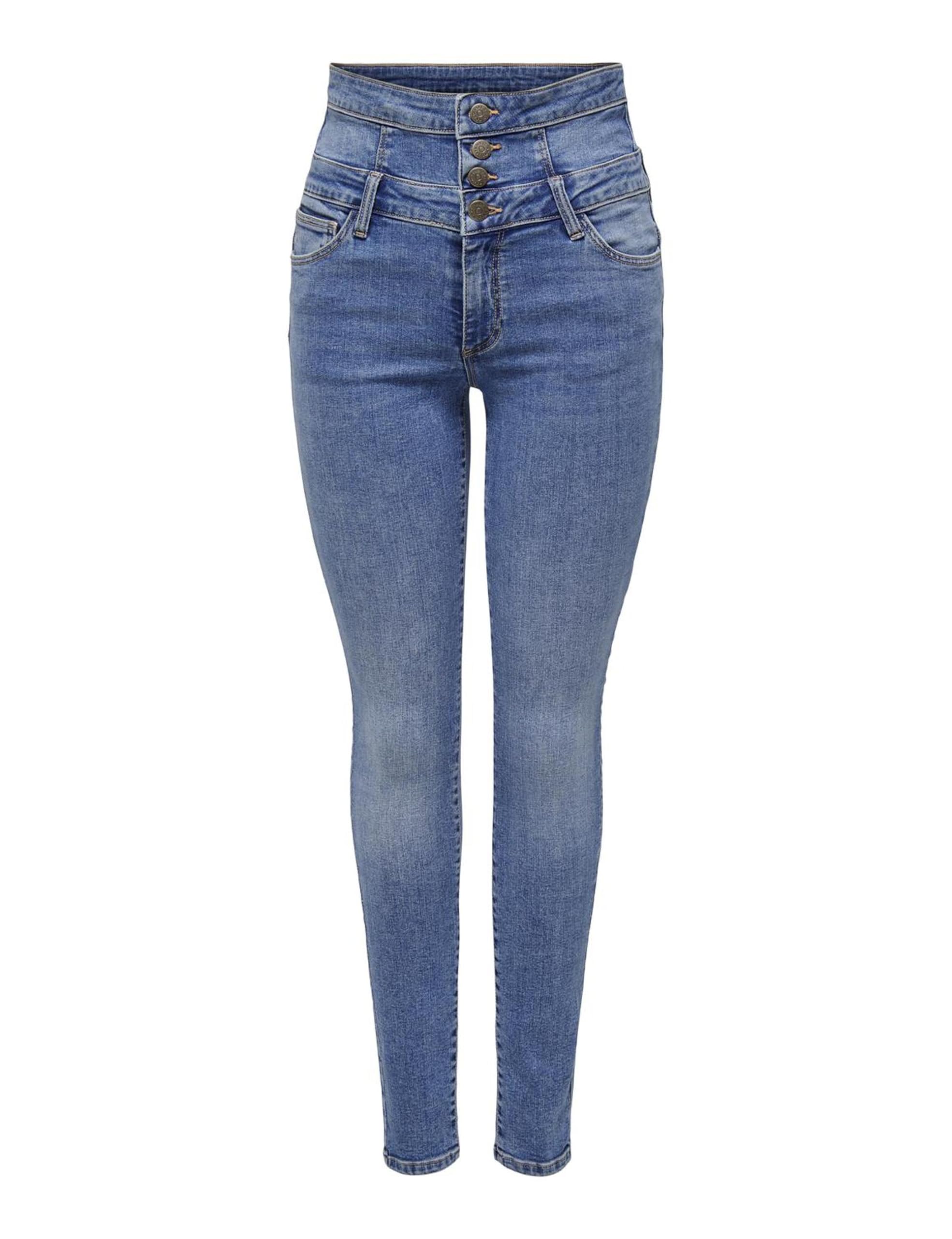 Jean Skinny ONLY ONLWAUW - Taille Moyenne, Coupe Ajustée, Longueur Cheville