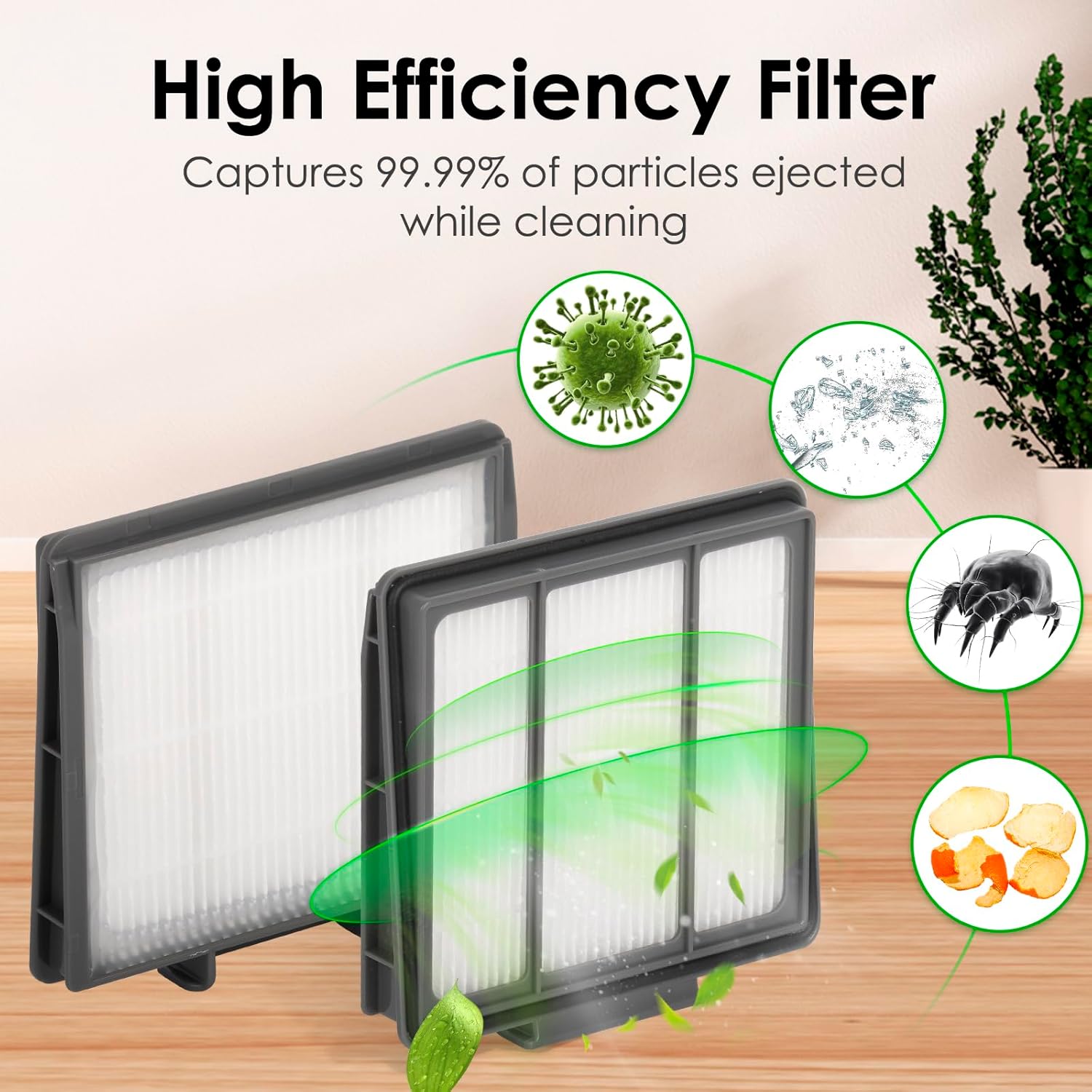 Revitalize Your Shark Vacuum: 8-Pack HEPA Filter Replacement Kit Review!