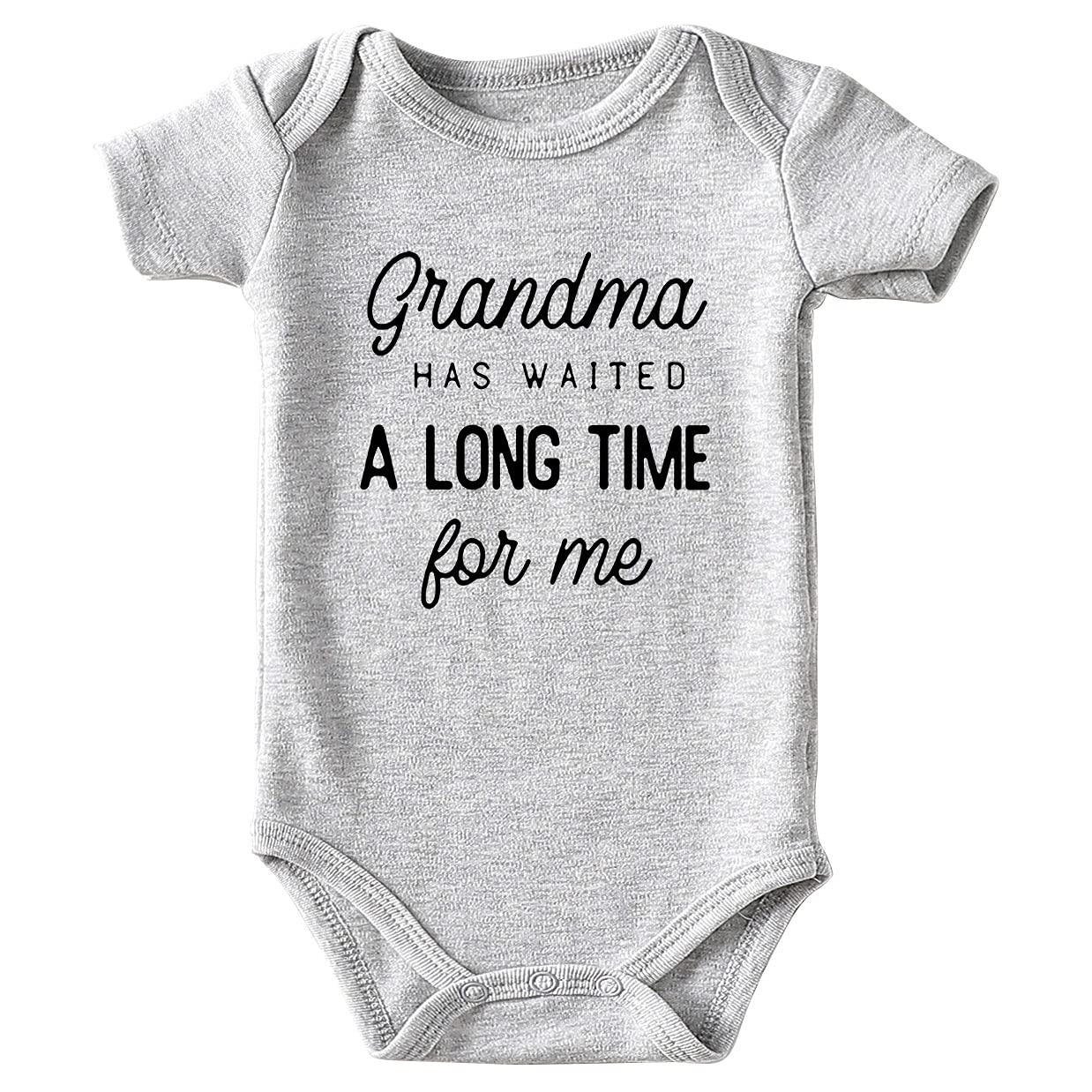 shlrzy Grandma baby announcement Newborn Baby Boy Clothes Funny Baby Bodysuits for Girls