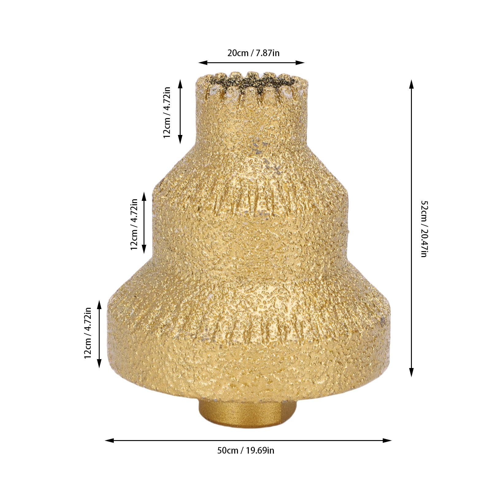 M14 Step Drill Bit (20 Mm / 35 Mm / 50 Mm) - Respect de Dents Incisives Multiple