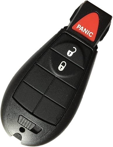 Repuesto compatible con el mando a distancia de entrada sin llave OEM Dodge de 3 botones, incluye Dodge Ram Truck 2013-2017 1500 2500 3500 GQ4-53T