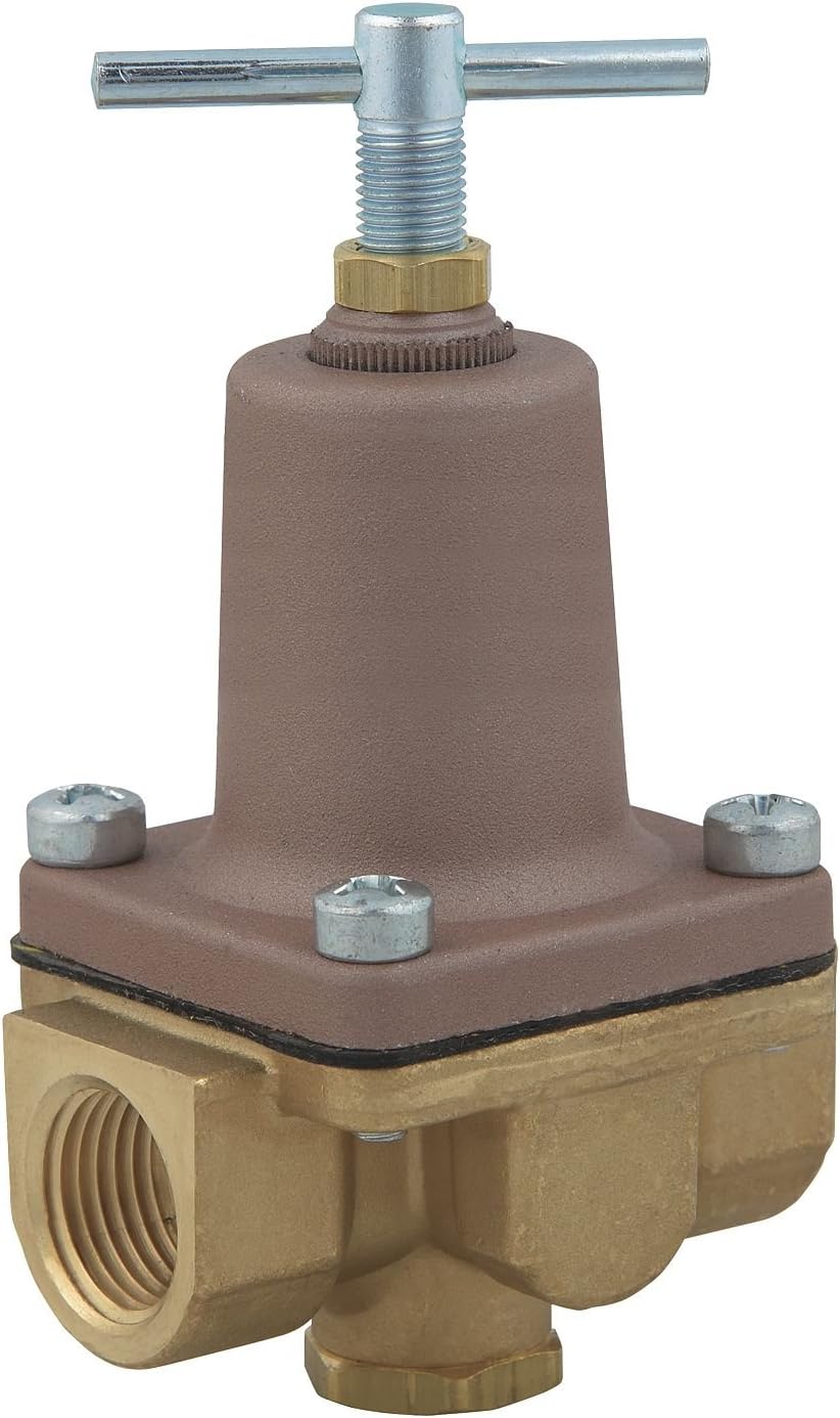 Pressure Regulator, 3/8 In, 3 to 50 psi