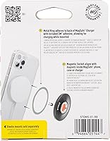 Vista 6 de Nite Ize Steelie Orbiter Plus - Zócalo magnético y anillo de metal - Soporte de salpicadero para coche con montaje magnético - Soporte