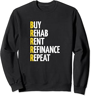 Buy Rehab Rent Refinance Repeat Sweatshirt