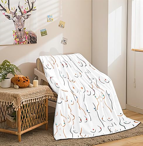 Miniatura 10 de Manta de Navidad roja de forro polar rojo para invierno, súper suave, cálida, acogedora, reversible, mullida, con patrones de copos de nieve, manta