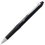 Pentel Glidewrite Signature Ballpoint Pen, Black Barrel, (1.0mm) Medium Line, Violet Ink, 12 Pens (BX930A-V) – view 2