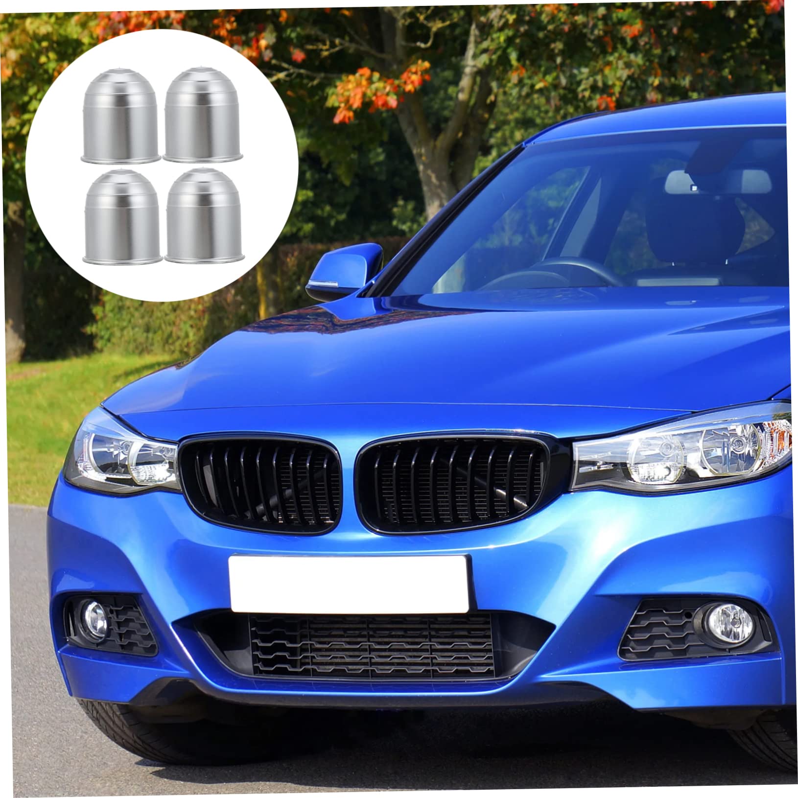 VALICLUD Anhängerkupplung Abdeckungen - 4 Stück Nylon Schutz