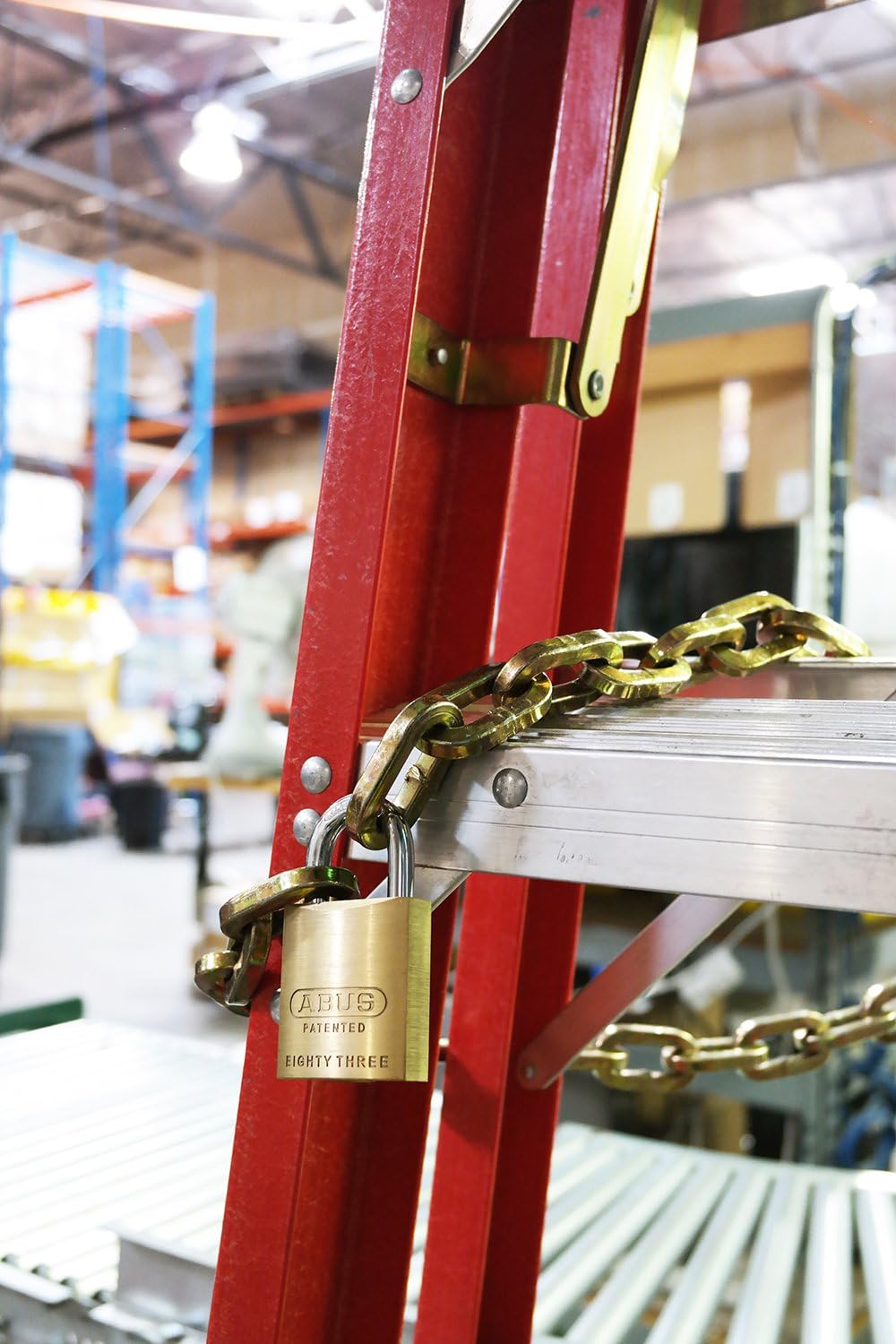 ABUS 80025 Rekeyable Steel Keyed Different Padlock