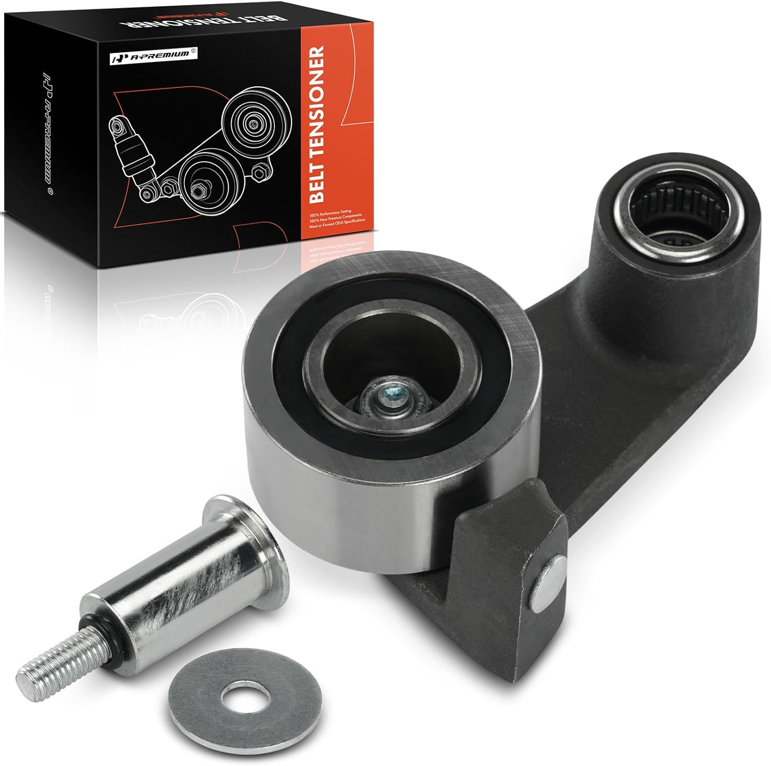 A-Premium Belt Idler Pulley Compatible with Volvo C70 1998-2002, 850 1993-1997, S70 1998-2000, V70 1998-2000