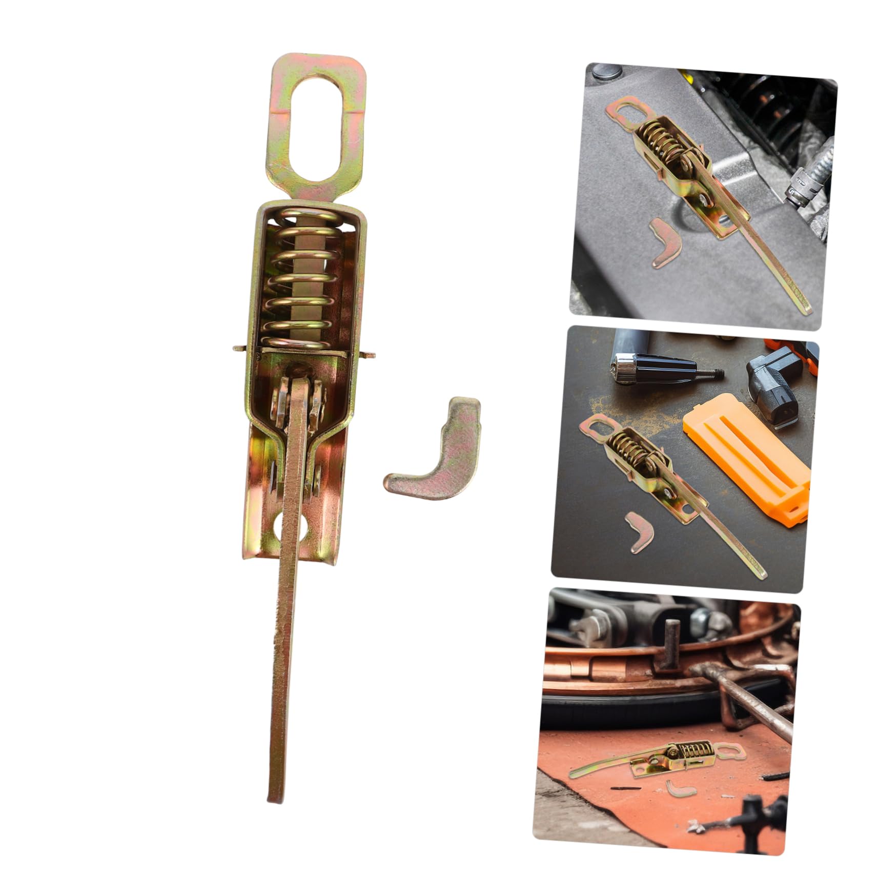 HAPINARY Djustable Metal Toggle Latch for Truck Load Box Latch Hardware Heavy Duty Trailer Door Lock