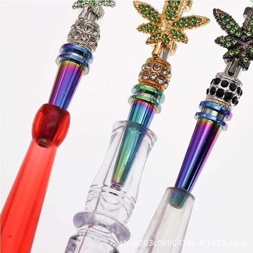 Miniatura 5 de Boquilla de puntas de cachimba, accesorios para cachimba, manguera de Shisha Nargila, puntas de boca para cigarrillos para mujer, boquillas de metal