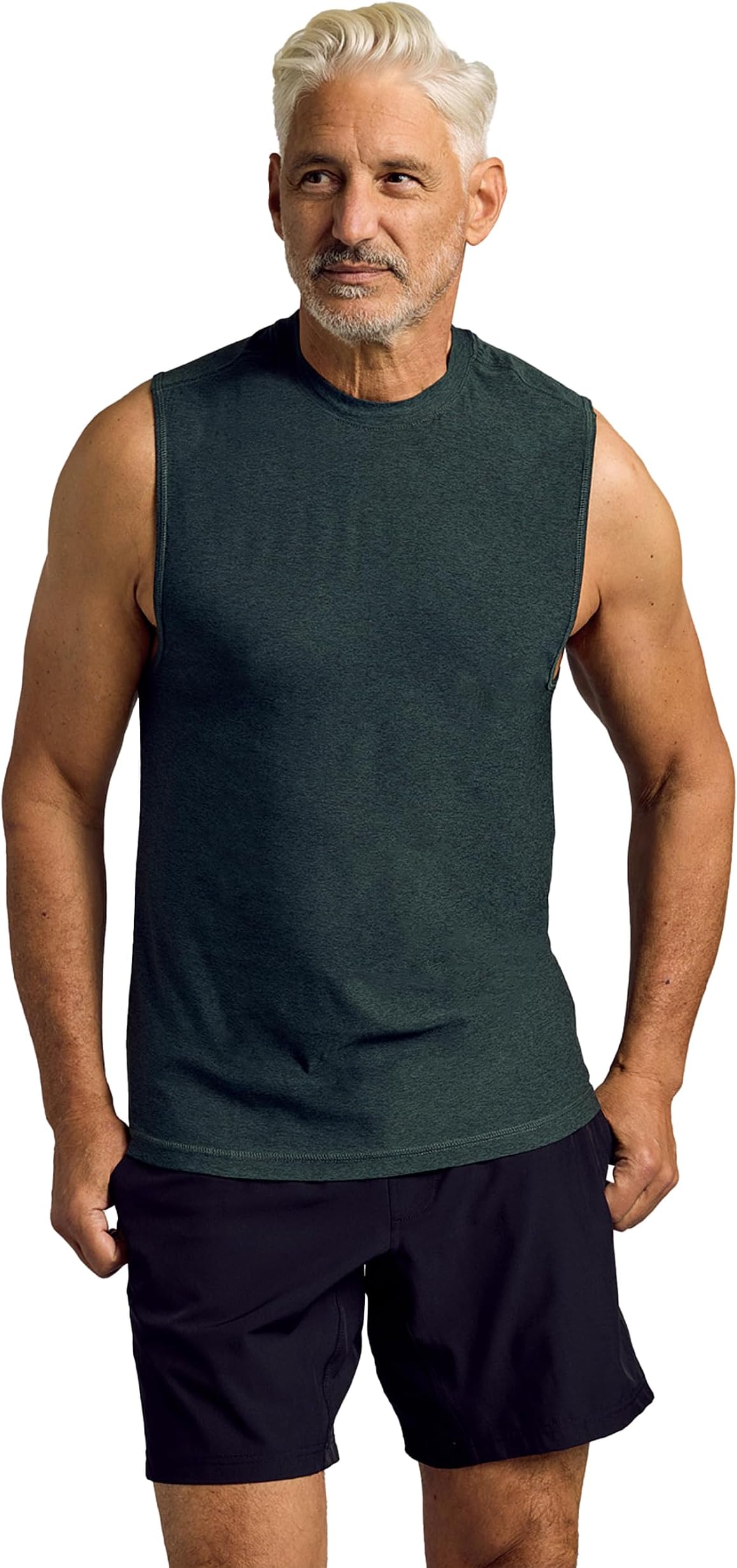 True Classic Workout Shirts for Men – Mens Shirts & Muscle Shirt for Men, Gym Shirts, Tank Tops Men and Athletic Base Layer