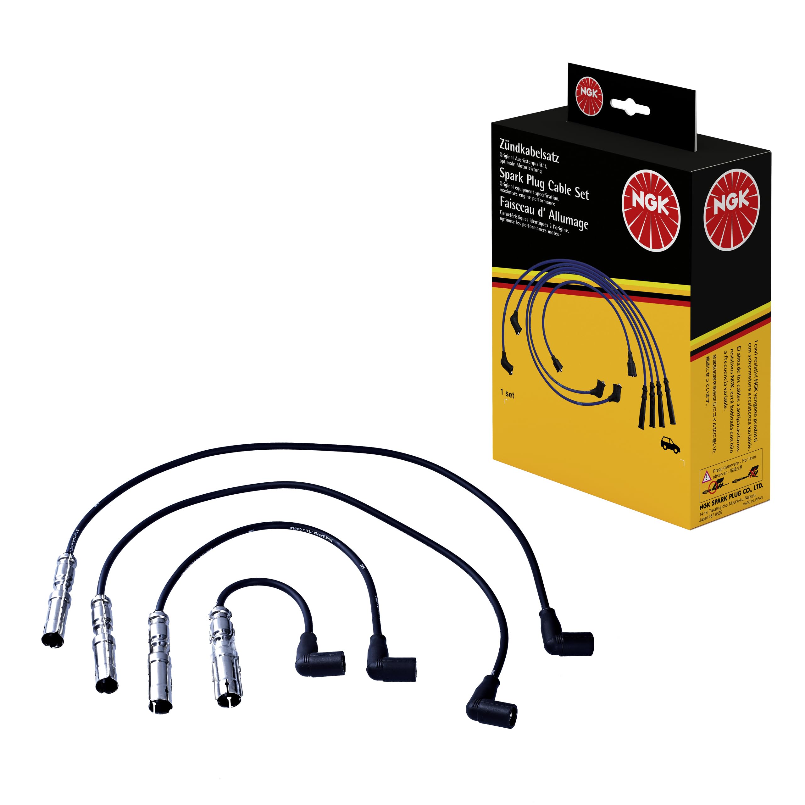 Cable de encendido NGK RC-VW1107 44227 de alto rendimiento para motor 6