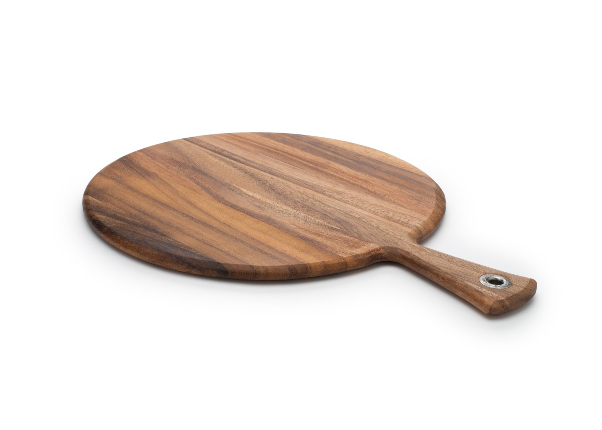 Round Provencale Paddle Round, Acacia Wood 0.5 x 12 x 16 inches