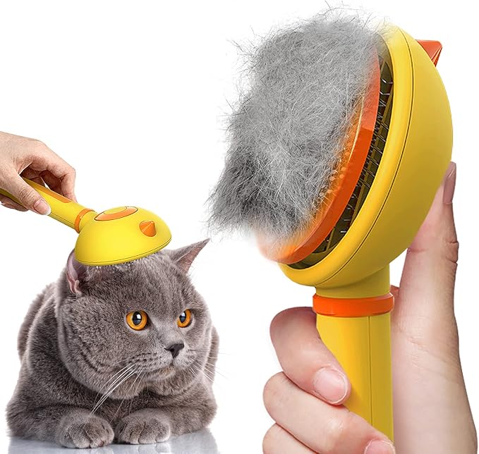 Cat Brush for Shedding Slicker Brush for Indoor Cats,Cat Grooming Brush
