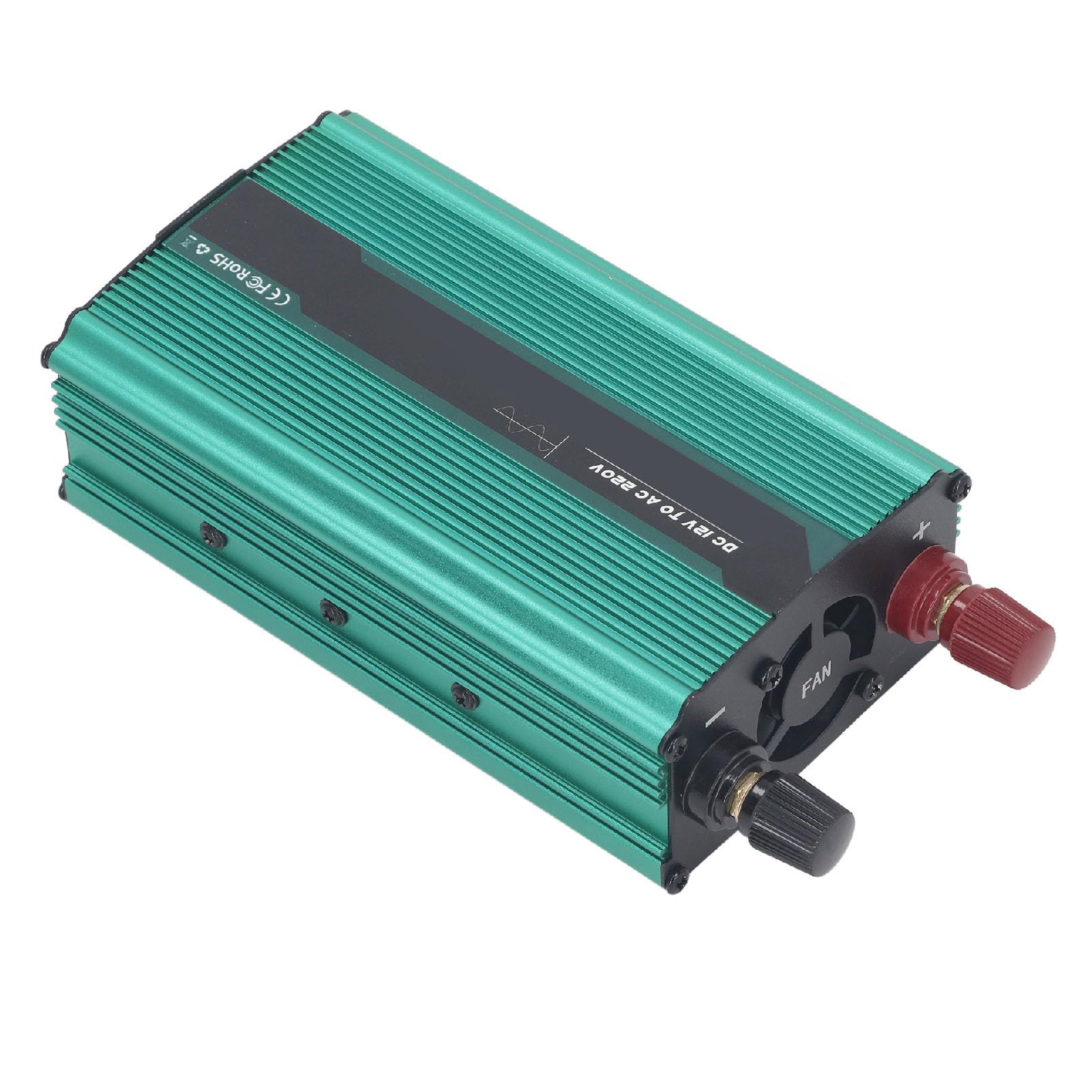 Inversor de Onda Sinusoidal Pura, Alta Eficiencia de Conversión, 12 V CC a 220 V CA, Inversor de Onda Sinusoidal Pura, Buena Conductividad Térmica, Inteligente para Automóviles