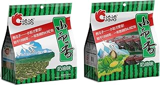 Qia Qia 小さくて香りのよいスイカの種 360g クリーム味 大袋 新疆メロンの種 揚げスナック レジャー ドラマ スナック