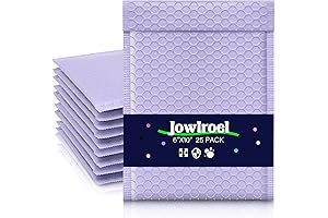 Purple Bubble Mailers 6x10'': Durable Envelopes for Seamless Shipping