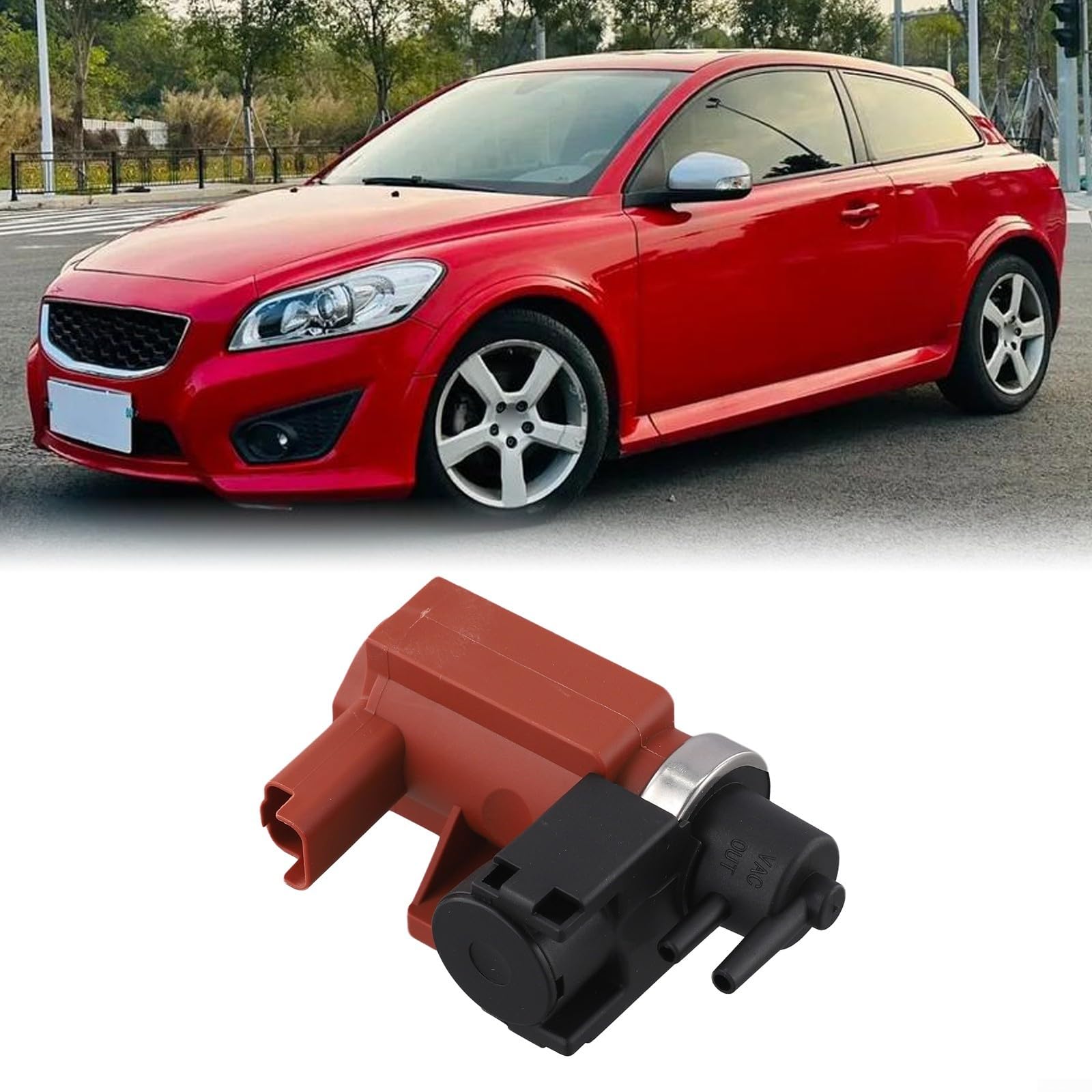 Elettrovalvola a solenoide per controllo pressione Turbo Boost per Ford Focus C-Max Mondeo Kuga Galaxy S-Max Volvo C30 S40 V50