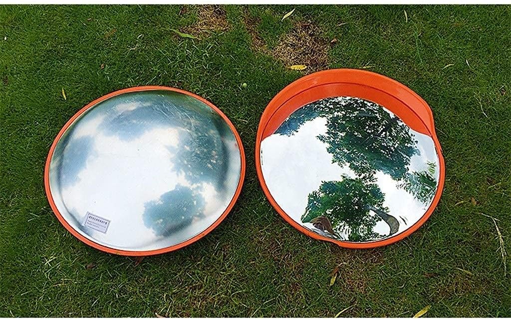 Safety Convenience Store Troubleshooter Mirror, Round Convex Plastic Mirror Suitable for Supermarket Parking Lens 45-80 cm Wide (Size: 45 cm)